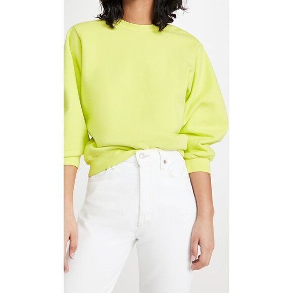 AGOLDE Thora Sweatshirt In Tarte Size M - Picture 7 of 8